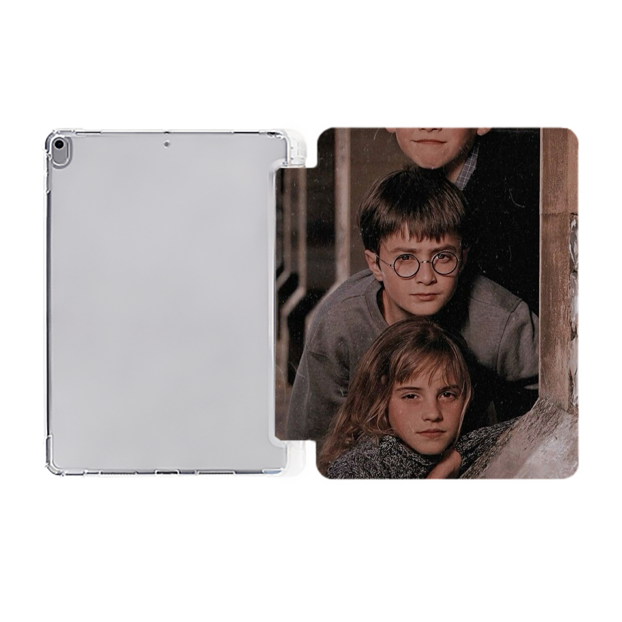 （画像用） Harry Potter ハリー・ポッターシリーズ IPad ケース ペン収納付き 三つ折りスタンド PUレザー×シリコン 対応機種9.5/10.5/10.9インチ